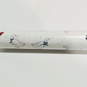 Blue Country Geese Rubbermaid Contact Paper 1986 Jumbo Roll 8 yd NOS Sealed Vtg